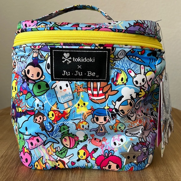 JuJuBe  Sea Amo Fuel Cell with Yellow Lining - Insulated Lunch / Bottle Bag - Picture 3 of 13